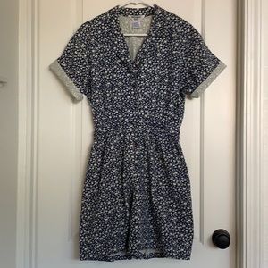 Vintage Button-down Romper